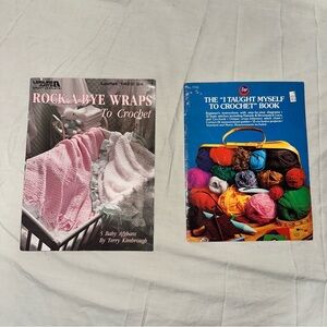 2 Vintage Crochet Books
